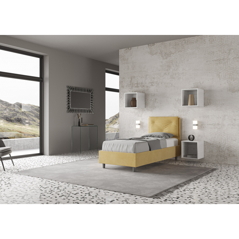 Letto imbottito Singolo 80x210 cm Appia