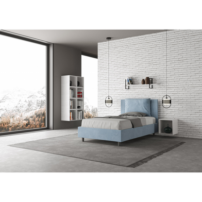 Letto imbottito 1 piazza e mezza 120x210 cm Antea