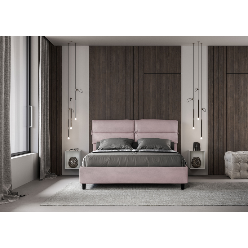 Letto imbottito Matrimoniale 160x190 cm Nandy