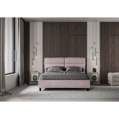 Letto imbottito Matrimoniale 160x190 cm Nandy