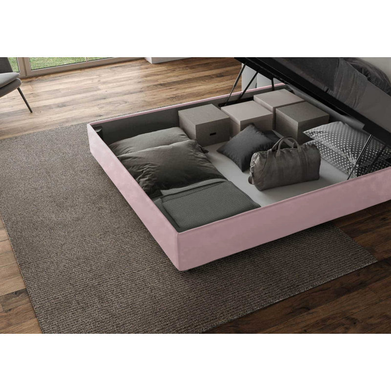 Letto imbottito Matrimoniale 160x210 cm Nandy