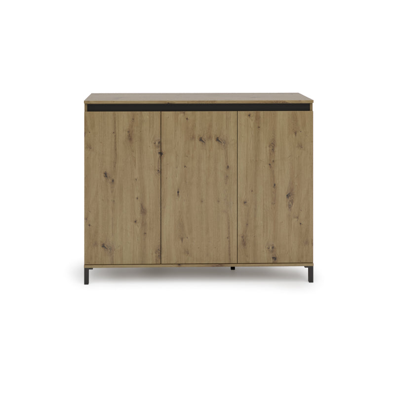 GENIO artisan 3-door highboard made in Italy