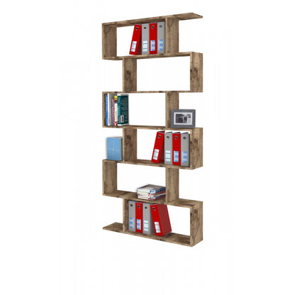 Libreria Calli - 84x192x24 - Acero Pereira