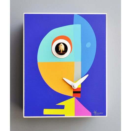 Klee Cuckoo Wall Clock Made in Italy