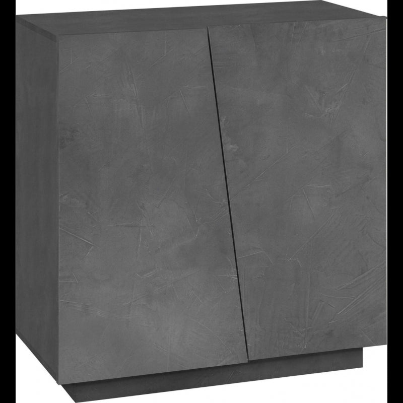 Vega Shoe Rack - 2 Doors - 80x86x38 - Slate