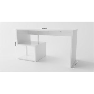 Esse 140 Desk - 140x77.5x60 - Glossy White