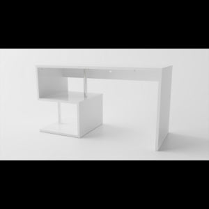 Esse 140 Desk - 140x77.5x60 - Glossy White