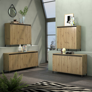 GENIO artisan 3-door sideboard made in Italy