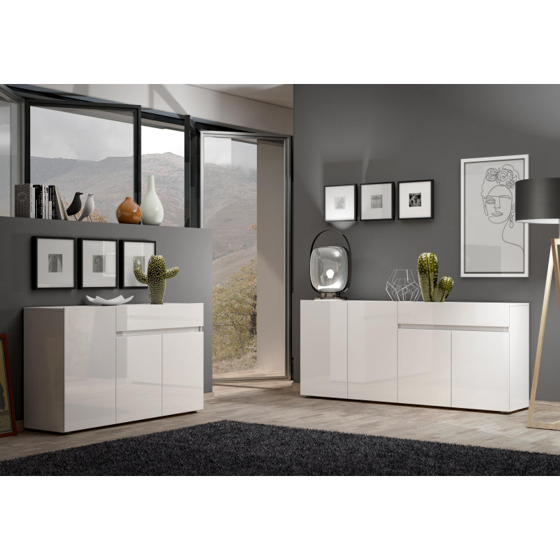 3-door sideboard with 1 drawer MISTER GIORNO made in Italy