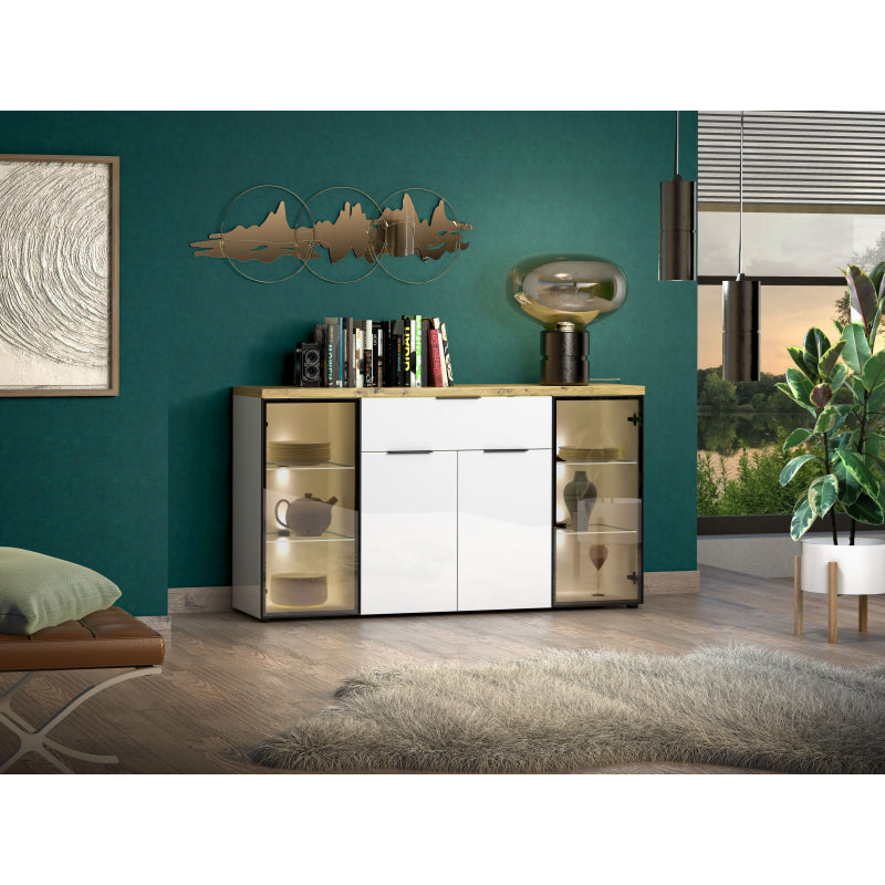 Sideboard with 4 doors and 1 drawer IDEA K