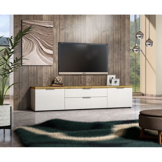 TV Lowboard 220 with 2 drawers and 2 doors IDEA 24